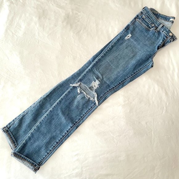 Levi’s | Levi's 711 Skinny Distressed Blue Jeans - Picture 7 of 8